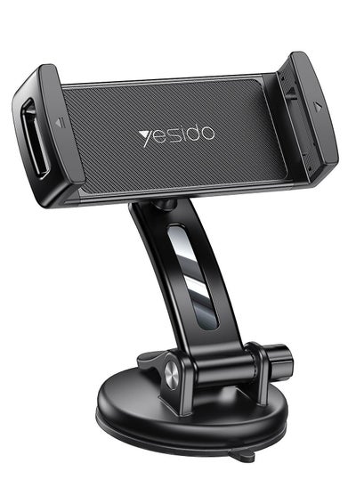 Buy Yesido C171 Suction Cup Mount Car Holder Dashboard Bracket For Phone And Tablet 4.7-12 Inch in UAE