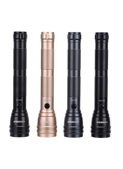 Buy Stargold Emergency Torch Light Rechargeable LED Flashlight Set Of 4 in Saudi Arabia