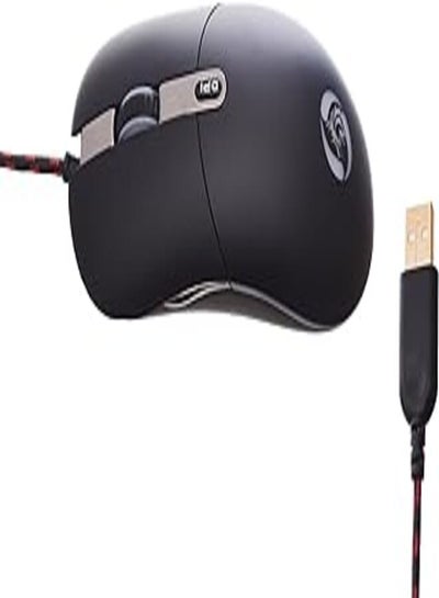 اشتري Generic LIONG X7 Plus Gaming Mouse with Colorful Lightning And Elegant Appearance Efficient For Computer - Black Red في مصر