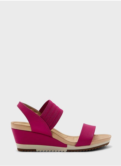 اشتري Multi Strap Wedge Sandals في الامارات