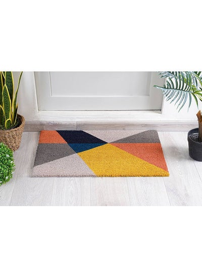 اشتري Jake Door Mat 45x75cm yellow في الامارات