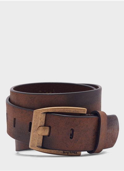 اشتري Casual Pu Allocated Hole Belt في الامارات