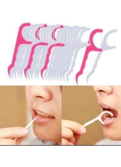 Buy Plastic Toothpick Floss Stick - 30 PCs in Egypt