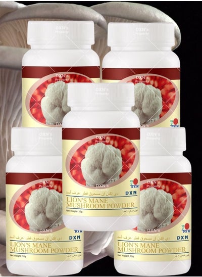 Buy 5 Pieces Lion's Mane Mushroom Powder 30g in Saudi Arabia