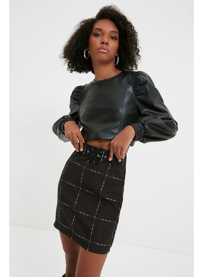 Buy Skirt - Black - Mini in Egypt