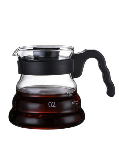 Buy V60 Manual Coffee Share Pot With Handle High Quality Tea and Coffee Drip server in Saudi Arabia