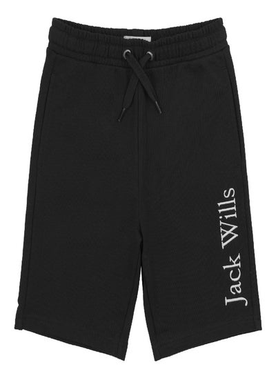 اشتري Jack Wills Script Shorts Black في السعودية