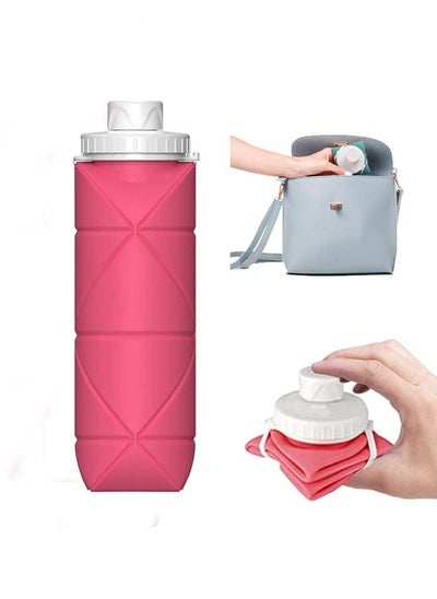 Buy Foldable Water Bottles Kids , Leakproof Valve  Reusable Bpa Free Collapsible Silicone Travel Water Bottle for Gym Camping Hiking Travel Sports  On-the-go in UAE