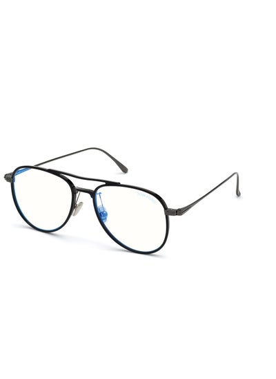 اشتري Men's Pilot Eyeglass Frame - FT5666-B00152 - Lens Size: 52 Mm في الامارات