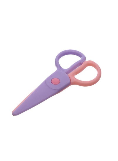 Buy Scissors With Plastic Handle Pink- Purple in Egypt