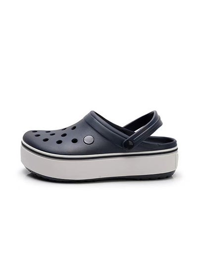 Buy Summer Men And Women Thick Bottom Slippers Beach Casual Flat Bottom Flip Flops in UAE