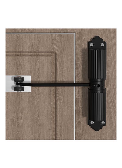 Buy Automatic Hydraulic Door Closure Heavy Duty Gate Closer for Interior Exterior Safety Spring Loaded Door Closer Overhead Fire with Adjusting Rod And Screws in UAE