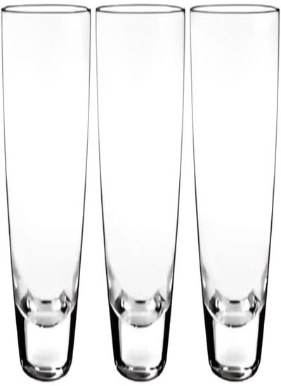 اشتري Borgonovo Alpi Glasses Set - 355ml - 3 Pieces - Clear في مصر