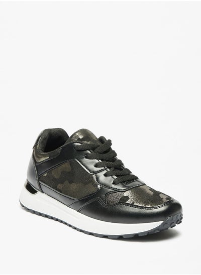 Buy Lace Up Low Top Sneakers in UAE