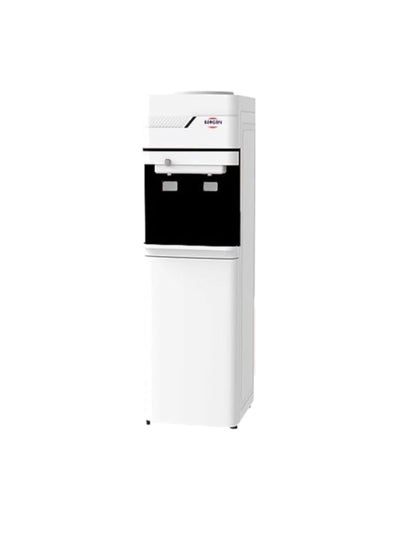 Buy Hot&Cold Water Cooler - Top Loading - 2 Taps - Stainless Steel Tanks - BY-558 WH/BK in Egypt