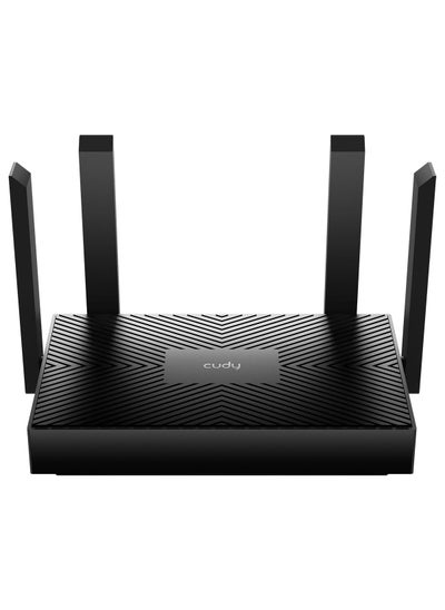 Buy AX1500 Dual Band Wi-Fi 6 Router, 802.11ax Internet Router, Access Point, 4 5dBi Antennas, MU-MIMO, Beamforming, OFDMA, WPA3, WR1500 in UAE