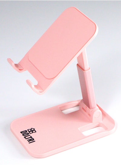 Buy Folding Phone & Tablet Stand (Pink) in UAE