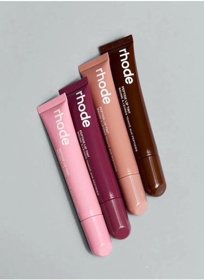 Buy All four shades together - Skin Peptide Lip Tint - Ribbon Raspberry Jelly, Toast and Espresso in UAE