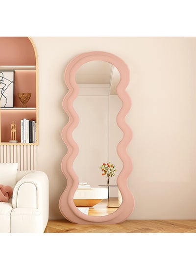 Buy Wavy Shaped Full Length Dressing Mirror 80X180 CM in UAE