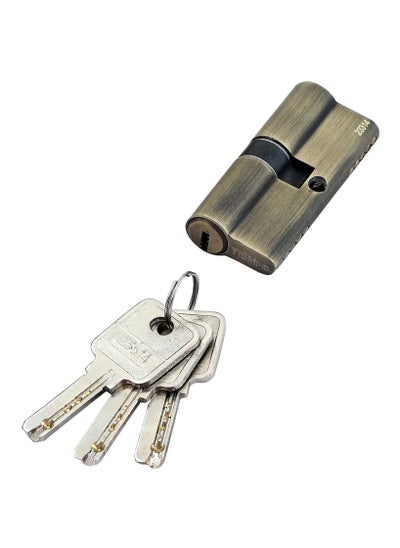 Buy Brass Cylinder Door Lock 70mm For Door Handle (TP-PC1 MAB) in Saudi Arabia