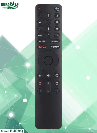 Buy New XMRM-010 Bluetooth-Compatible Voice Remote Control For Xiaomi MI TV 4S Android Smart TVs L65M5-5ASP Whit Google Assistant in Saudi Arabia