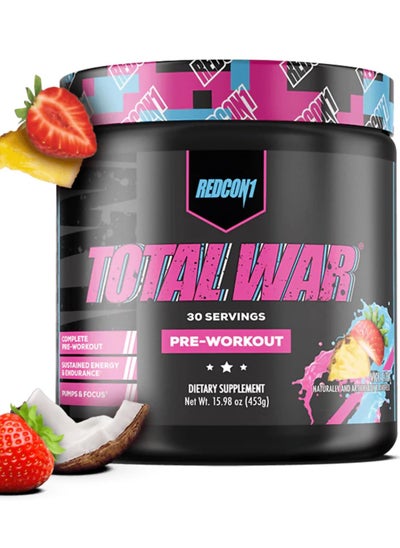 اشتري Total War Pre Workout Vice City 30 Servings 453g في الامارات