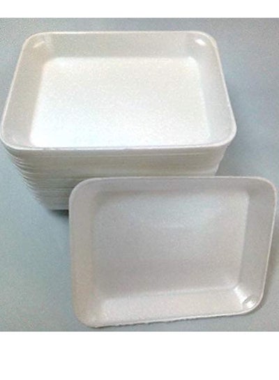 Buy Disposable foam dishes .100 pieces in Egypt