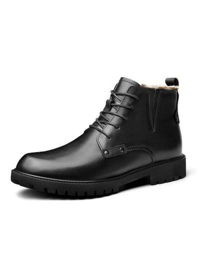 اشتري New Men's Casual Leather Boots في السعودية