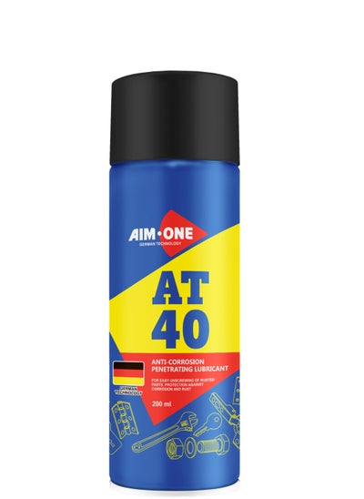 Buy Aim One AT-40 200ml - For Easy Detach Of Rusted Parts - Protection Against Corrosion & Rust in UAE