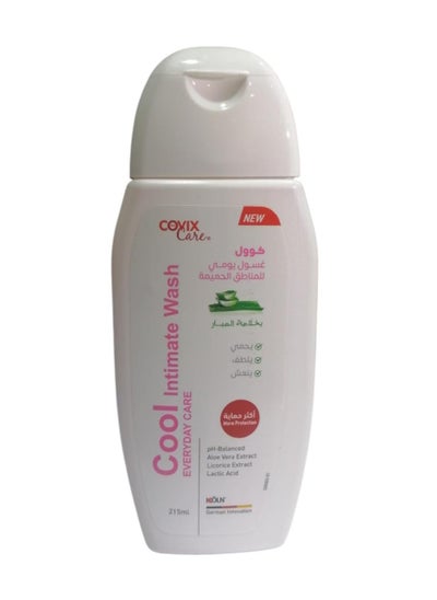 Buy Cool Intimate Wash Everyday Care With Aloe Vera Extract 215ml in Saudi Arabia