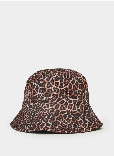 Buy Leopard Print Bucket Hat in Saudi Arabia