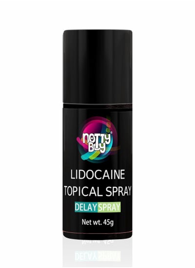 Buy Notty Boy Lidocaine Long Time Performance Enhancer Spray for Men 45ml in UAE