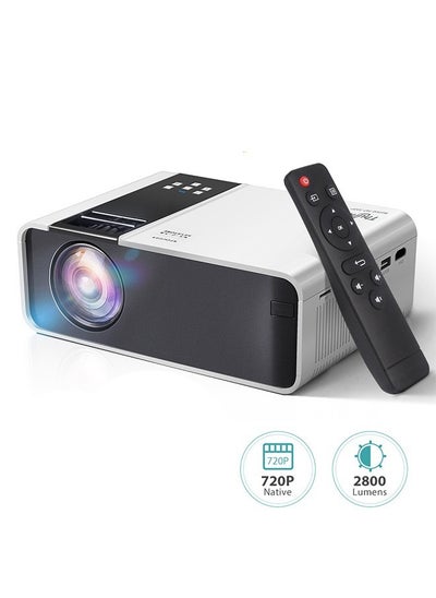 Buy HD Mini Projector TD90 Native 1280x720P LED WiFi Projector for Home Theater Cinema with 3D Smart Video Support 2K 4K in Saudi Arabia