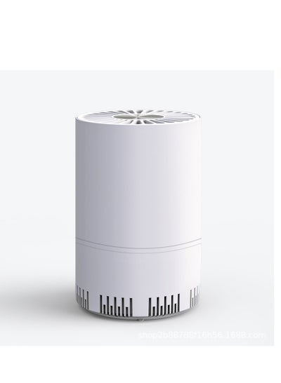 اشتري Air Purifier for Home, Mini Portable Desktop Air Purifier, Home White Air Purifiers for Room Office True Air Purifier Odor Allergies في السعودية