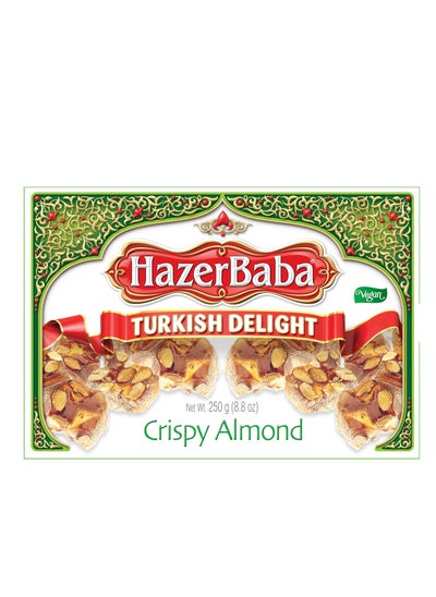 Buy Turkish Delight Almond Sweets 250g in UAE