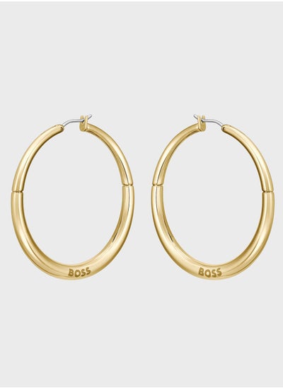 Buy Ionic Plated Hoop Earrings in UAE