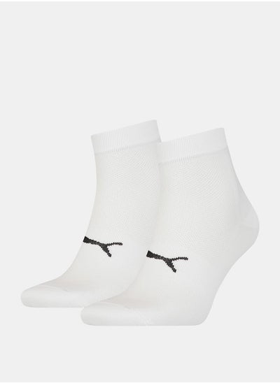 Buy Pack of 2 - Sport Light Quarter Socks in Saudi Arabia