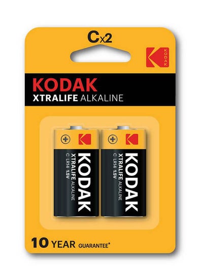 Buy Extra Life Alkaline Batteries Size Cx2 in Egypt