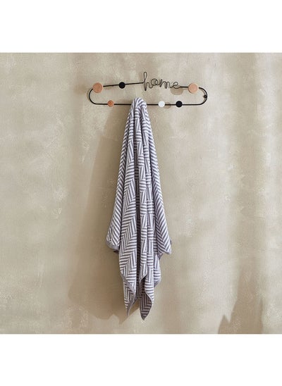 Buy Rio Patterned Cotton Bath Sheet 150x80 cm in UAE