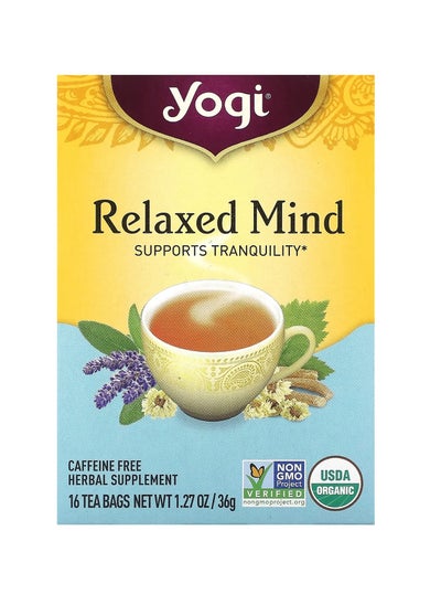 Buy Relaxed Mind Tea 16 Bags in UAE