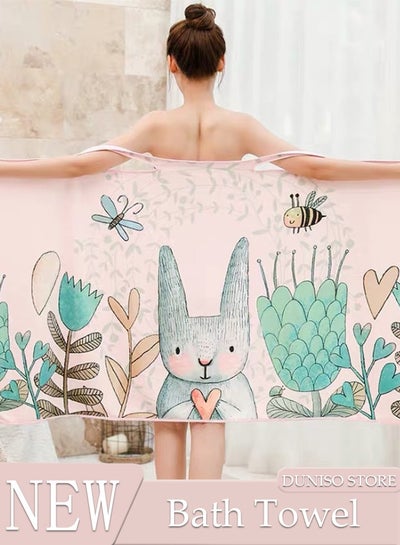 spa towel dress shower robe wrap