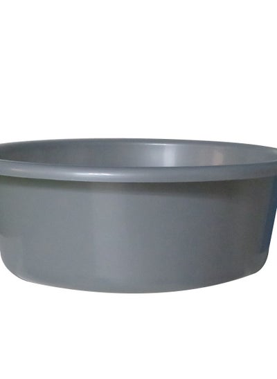 Buy GAB Plastic, Round Basin, 10L, 39cm, Plastic Washbasin, Cleaning Accessory, Multipurpose Washing Sink, Medium Plastic Washbowl, Recycled Plastic, Sturdy and Durable. in UAE