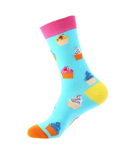 Buy Unisex Absorb Sweat and Deodorize Socks 3 Pairs High Quality Socks One Size Fits All in UAE