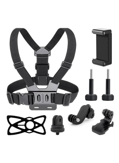 Buy 7 in 1 Chest Strap Mount Adjustable Chest Harness Belt in Saudi Arabia