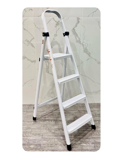 اشتري Professional Folding Ladder Household Ladder With Wide Step 150cm في السعودية