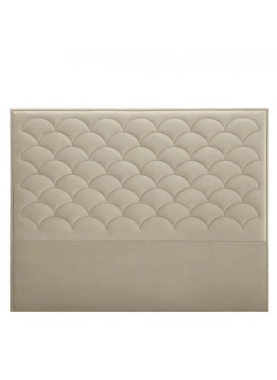 Buy H226 | Velvet headboard - Light Brown in Saudi Arabia