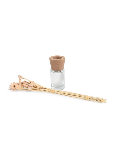 Buy Mist Vanilla Reed Diffuser, Clear & Beige - 75ml in UAE