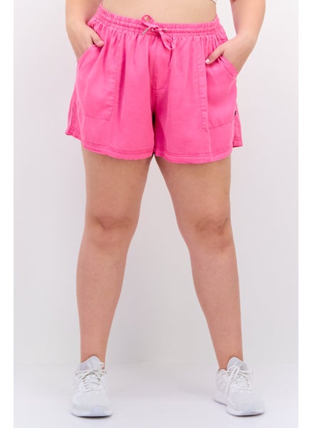 اشتري Women Plus Size Basic Short, Pink في الامارات