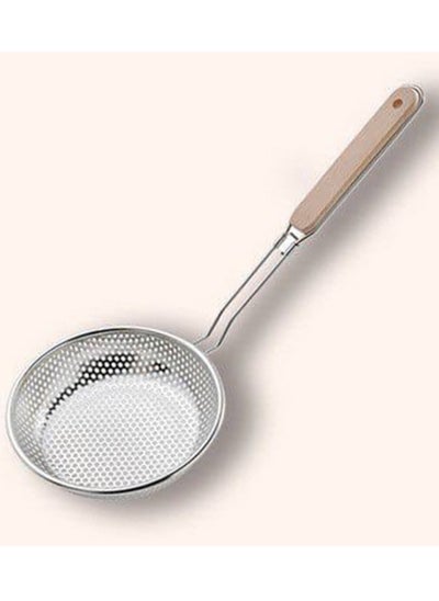 اشتري Stainless Steel Oil Strainer With Wooden Handle في مصر