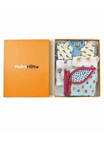 اشتري New Born Baby Hospital Essentials Gift Box Multicolorpack Of 27 Items في السعودية